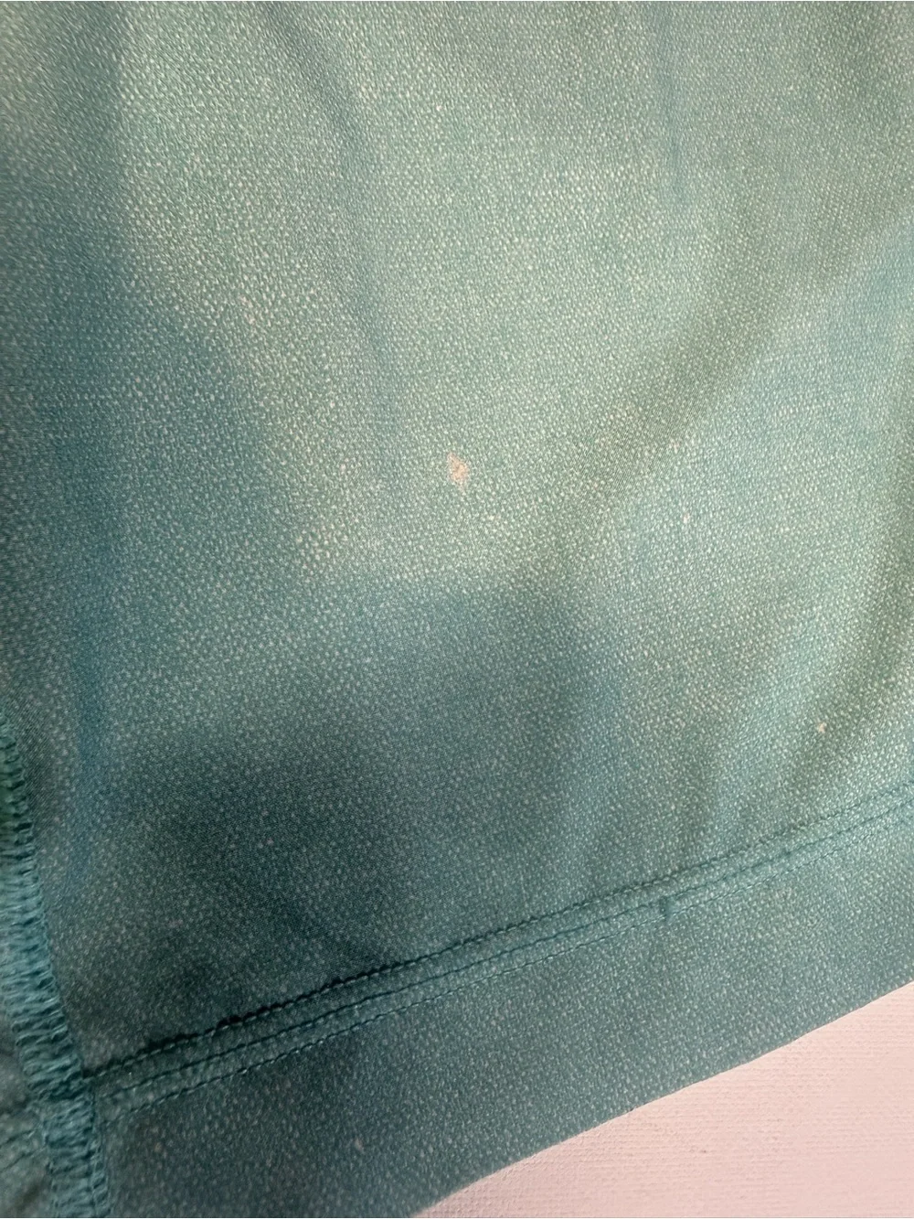 lululemon athletica Teal Athletic Shorts with Yellow Drawcord